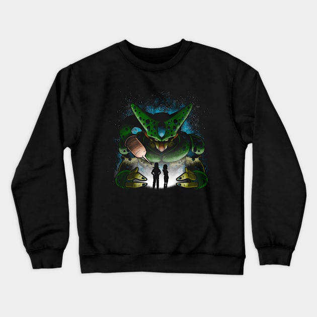 Cell Crewneck Sweatshirt by Cromanart